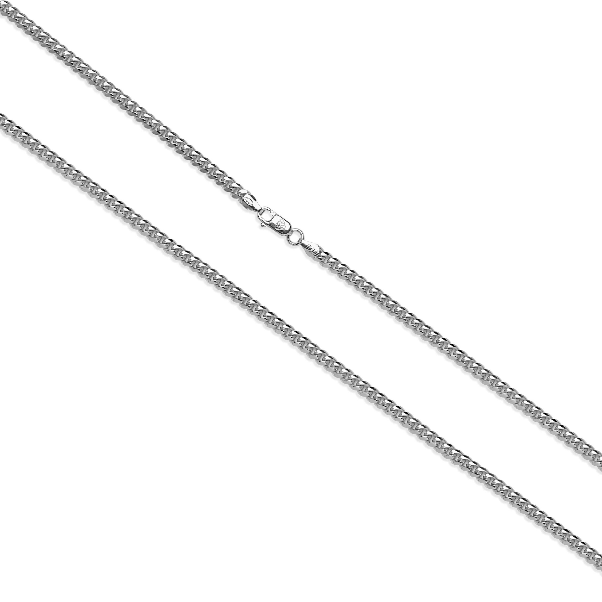 Cuban Link Chain 925 Silber Detailansicht